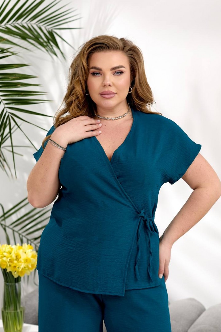 Костюм блузон и брюки SD-0122A550