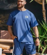 Трикотажный костюм шорты футболка DG-at41759A500