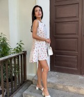 Легкое платье с воланом MIK-1625A430