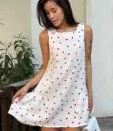 Легкое платье с воланом MIK-1625A430