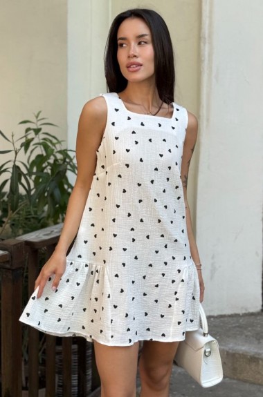 Легкое платье с воланом MIK-1625A430