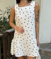 Легкое платье с воланом MIK-1625A430