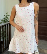 Легкое платье с воланом MIK-1625A430