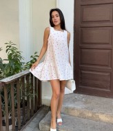 Легкое платье с воланом MIK-1625A430