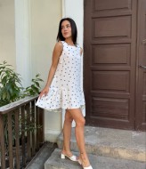 Легкое платье с воланом MIK-1625A430