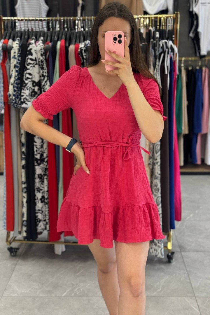 Муслиновое платье MIK-3072A390