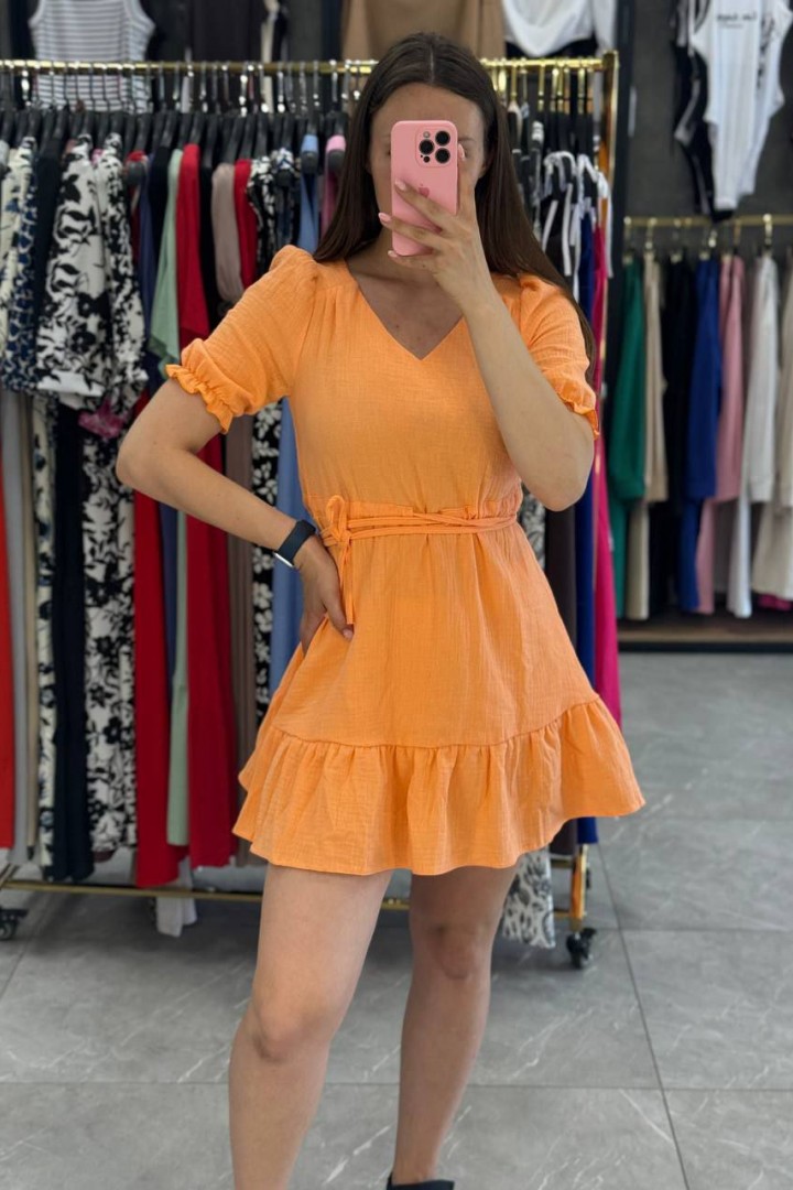 Муслиновое платье MIK-3072A390