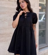 Платье с завязками на груди MIK-2458A349