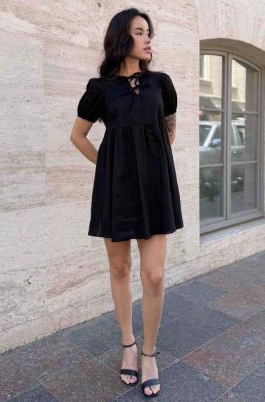 Платье с завязками на груди MIK-2458A349