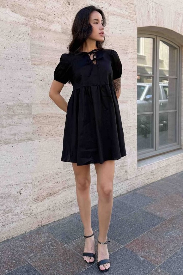 Платье с завязками на груди MIK-2458A349