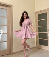 Муслиновое платье MIK-3072A390