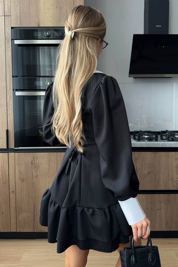 Платье с белым воротником NK-552A580