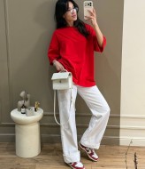 Базовая однотонная футболка MUS-155A380