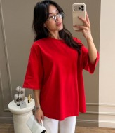 Базовая однотонная футболка MUS-155A380