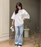 Базовая однотонная футболка MUS-155A380