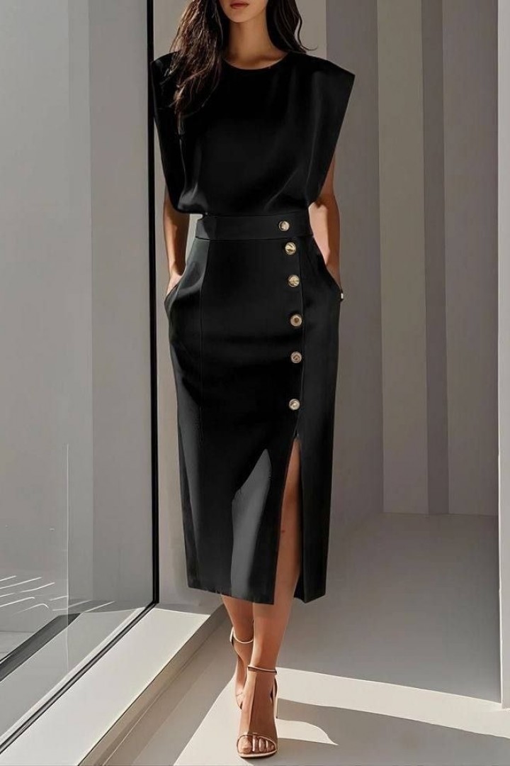 Великолепный костюм блузка и юбка POK-658A480