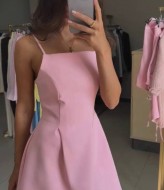 Платье на бретельках RAB-682A409