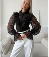 Кружевная блузка ASP-159A720