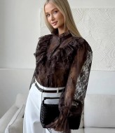Кружевная блузка ASP-159A720