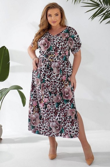 Сукня з розрізами GOL-2024A700