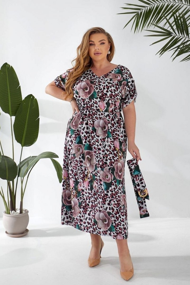 Сукня з розрізами GOL-2024A700