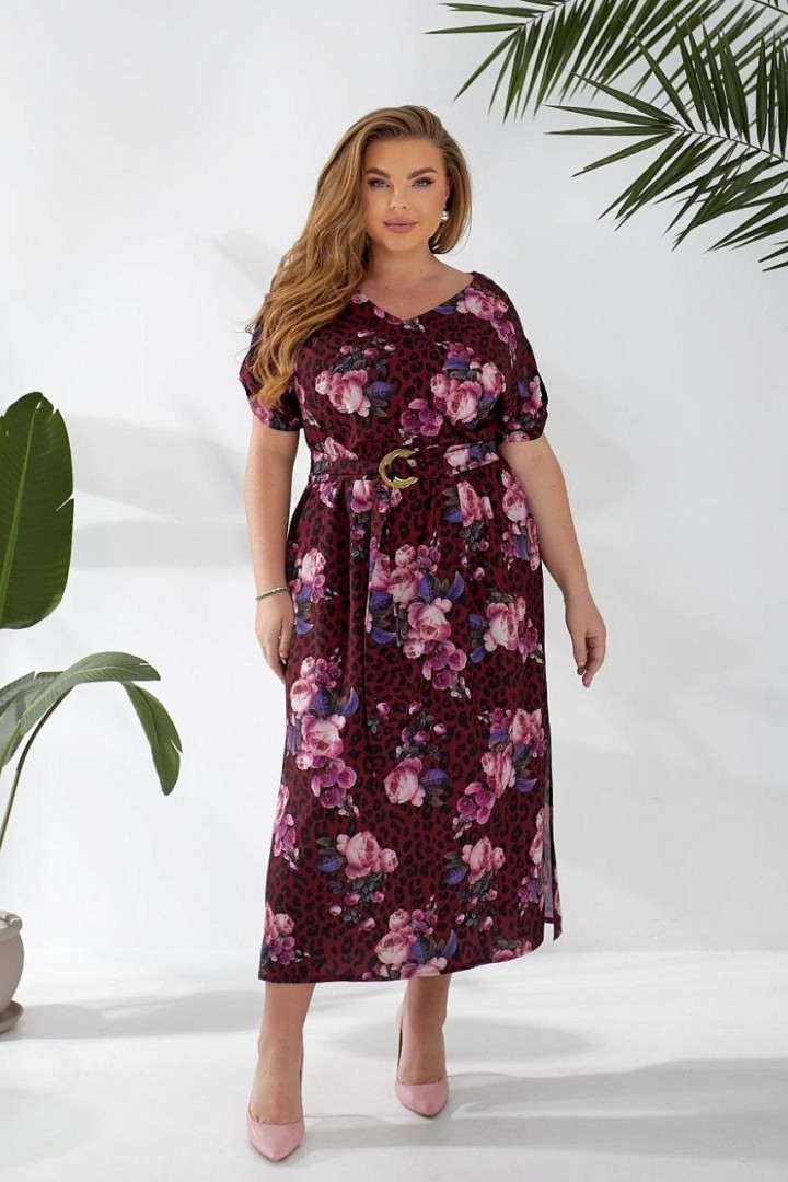 Сукня з розрізами GOL-2024A700