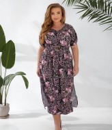 Сукня з розрізами GOL-2024A700