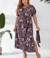 Сукня з розрізами GOL-2024A700