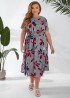 Платье повседневное GOL-2022A680