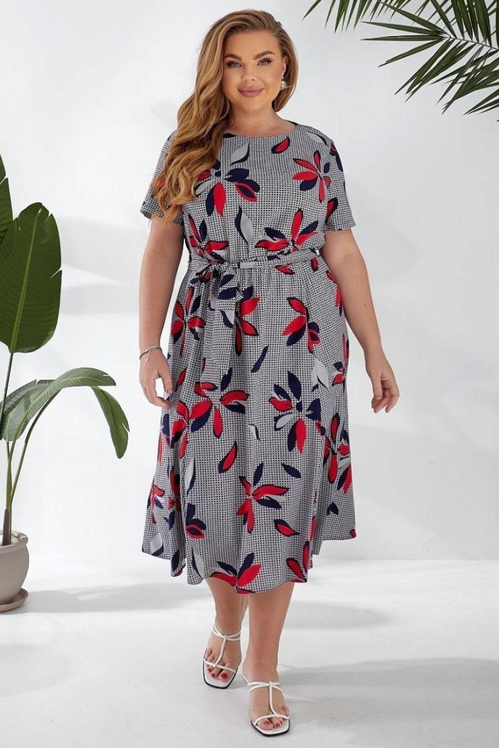 Платье повседневное GOL-2022A680