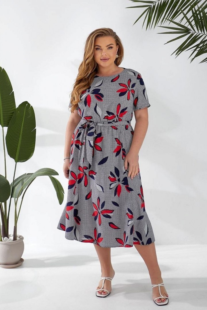 Платье повседневное GOL-2022A680