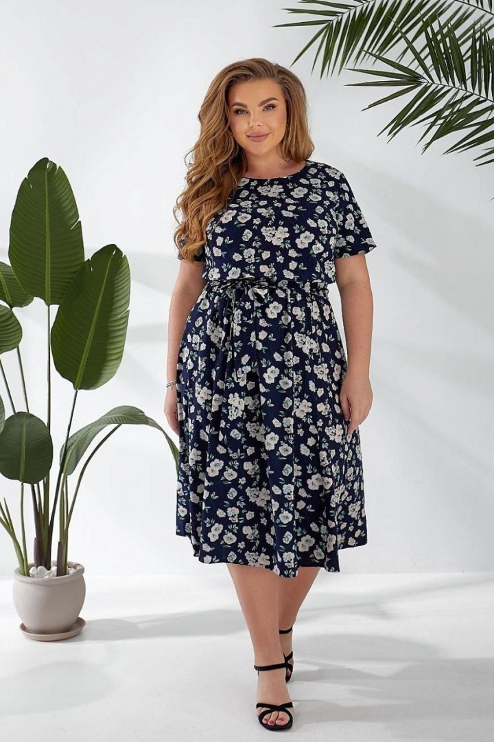 Платье повседневное GOL-2022A680