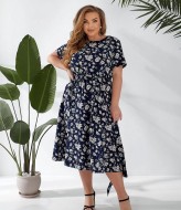 Платье повседневное GOL-2022A680