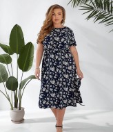 Платье повседневное GOL-2022A680