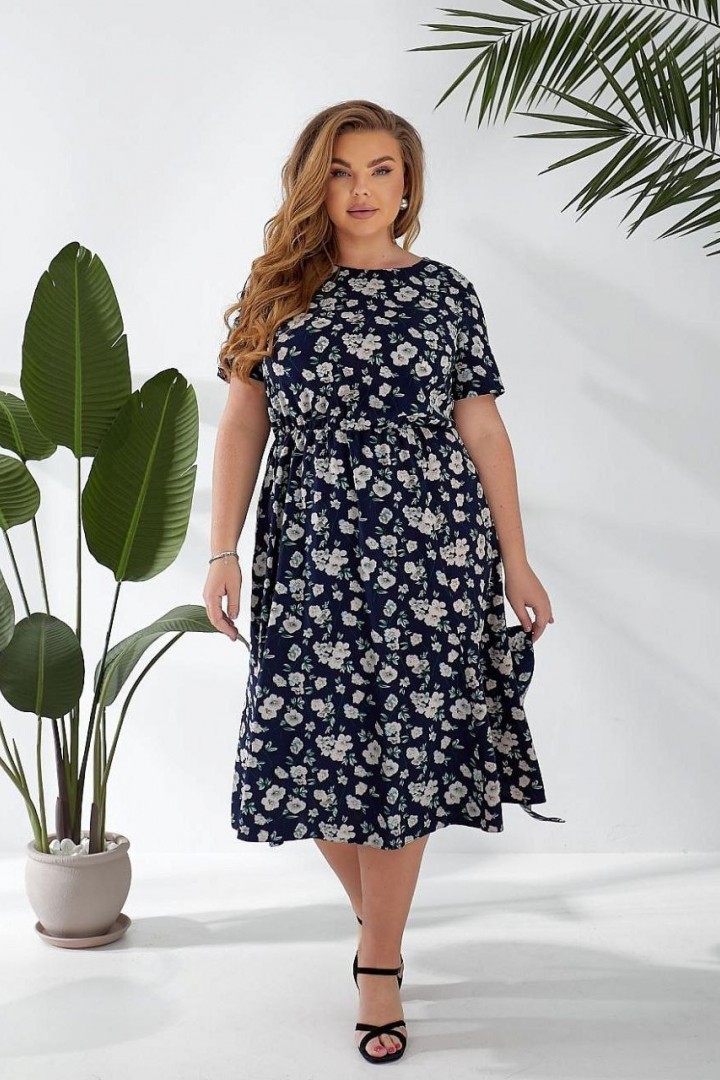 Платье повседневное GOL-2022A680