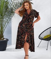 Платье-халат GOL-1733A700