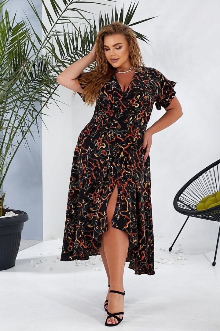 Платье-халат GOL-1733A700