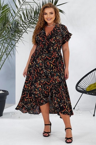 Платье-халат GOL-1733A700