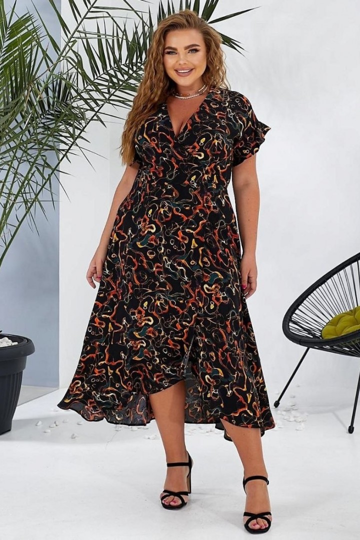 Платье-халат GOL-1733A700