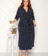 Платье на запах GOL-1506A750