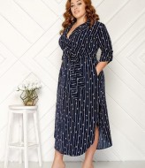 Платье на запах GOL-1506A750