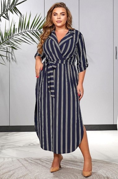 Платье на запах GOL-1506A750