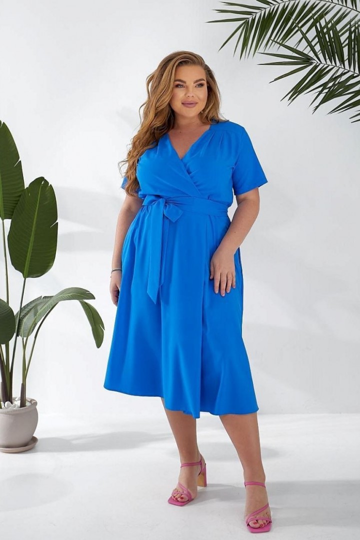 Сукня з запахом на грудях GOL-2027A700