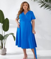 Сукня з запахом на грудях GOL-2027A700