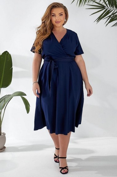 Сукня з запахом на грудях GOL-2027A700