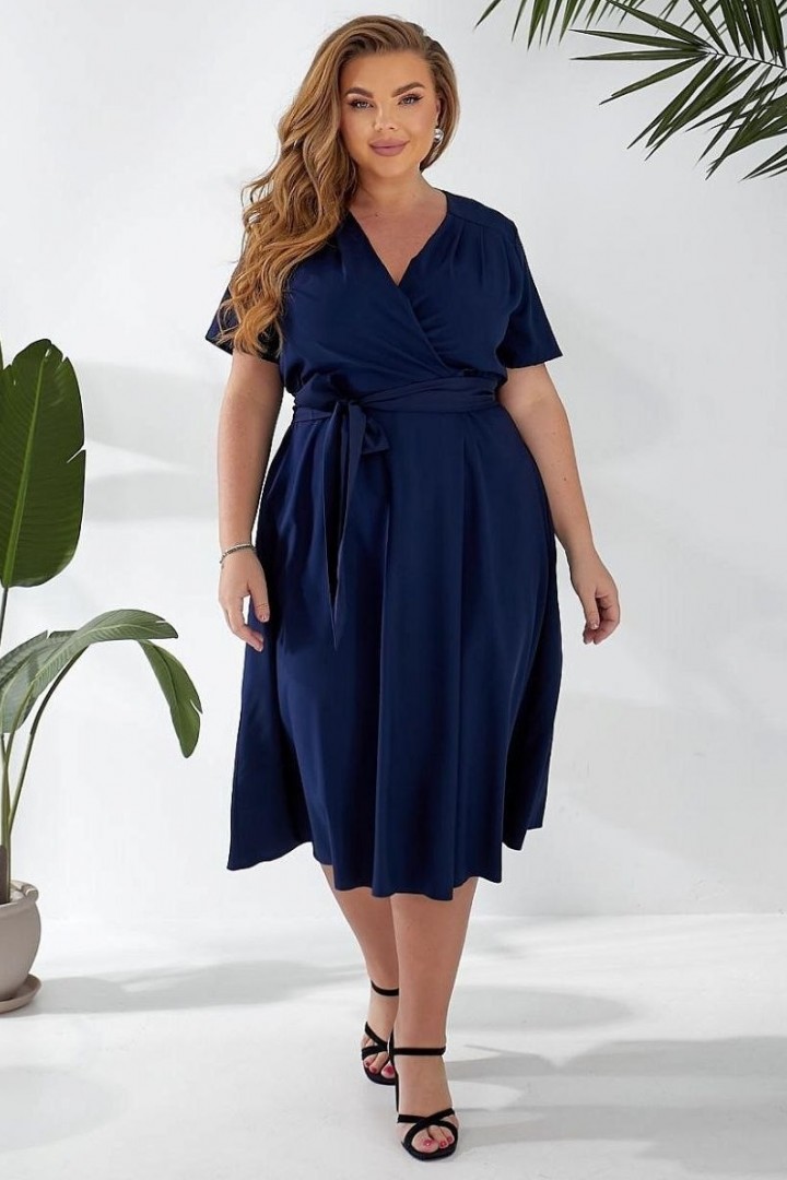 Сукня з запахом на грудях GOL-2027A700