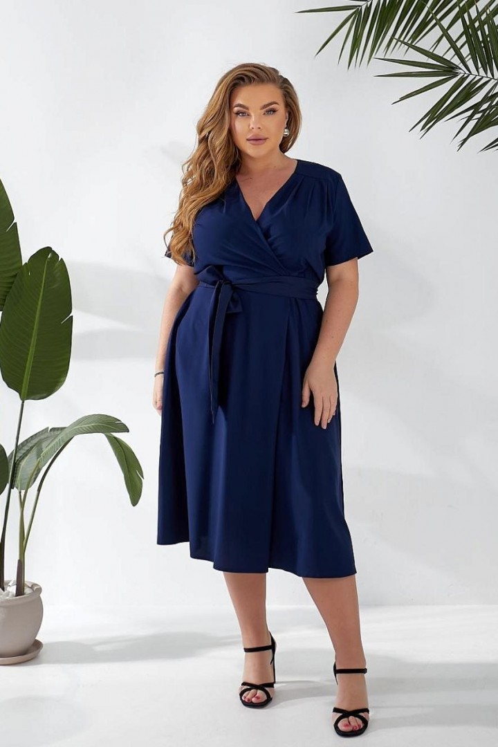 Сукня з запахом на грудях GOL-2027A700