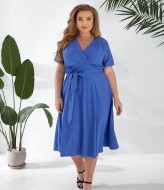 Сукня з запахом на грудях GOL-2027A700