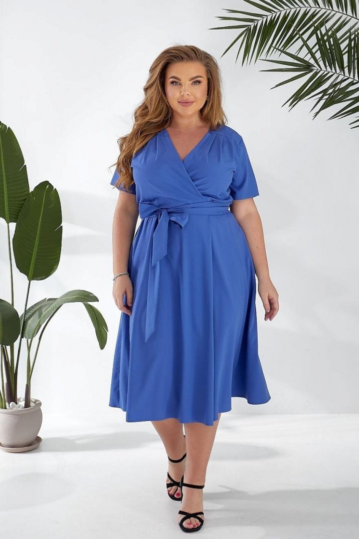 Сукня з запахом на грудях GOL-2027A700