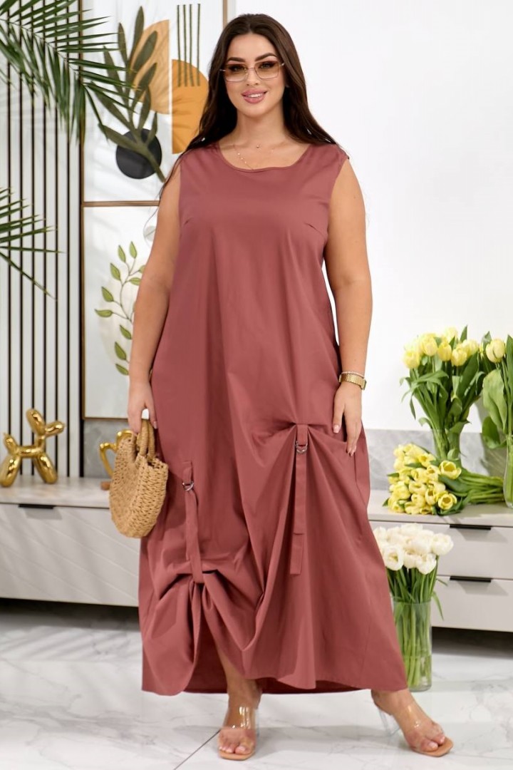 Довга вільна сукня SD-0125A680